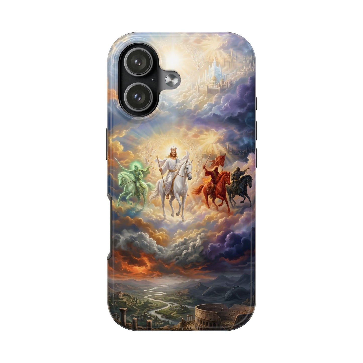 “Behold, A Pale Horse - The Four Horsemen” - Phone Case