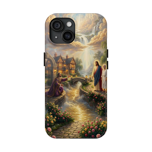 “The Great Reversal - Lazarus at the Rich Man’s Gate” - Phone Case