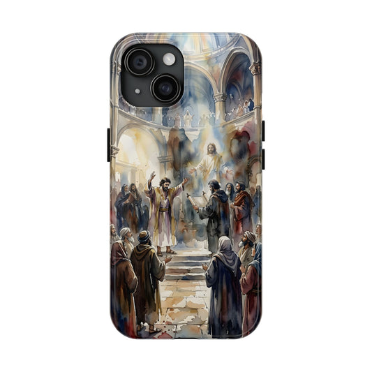 “Hearts Unveiled - Josiah's Repentance” - Phone Case