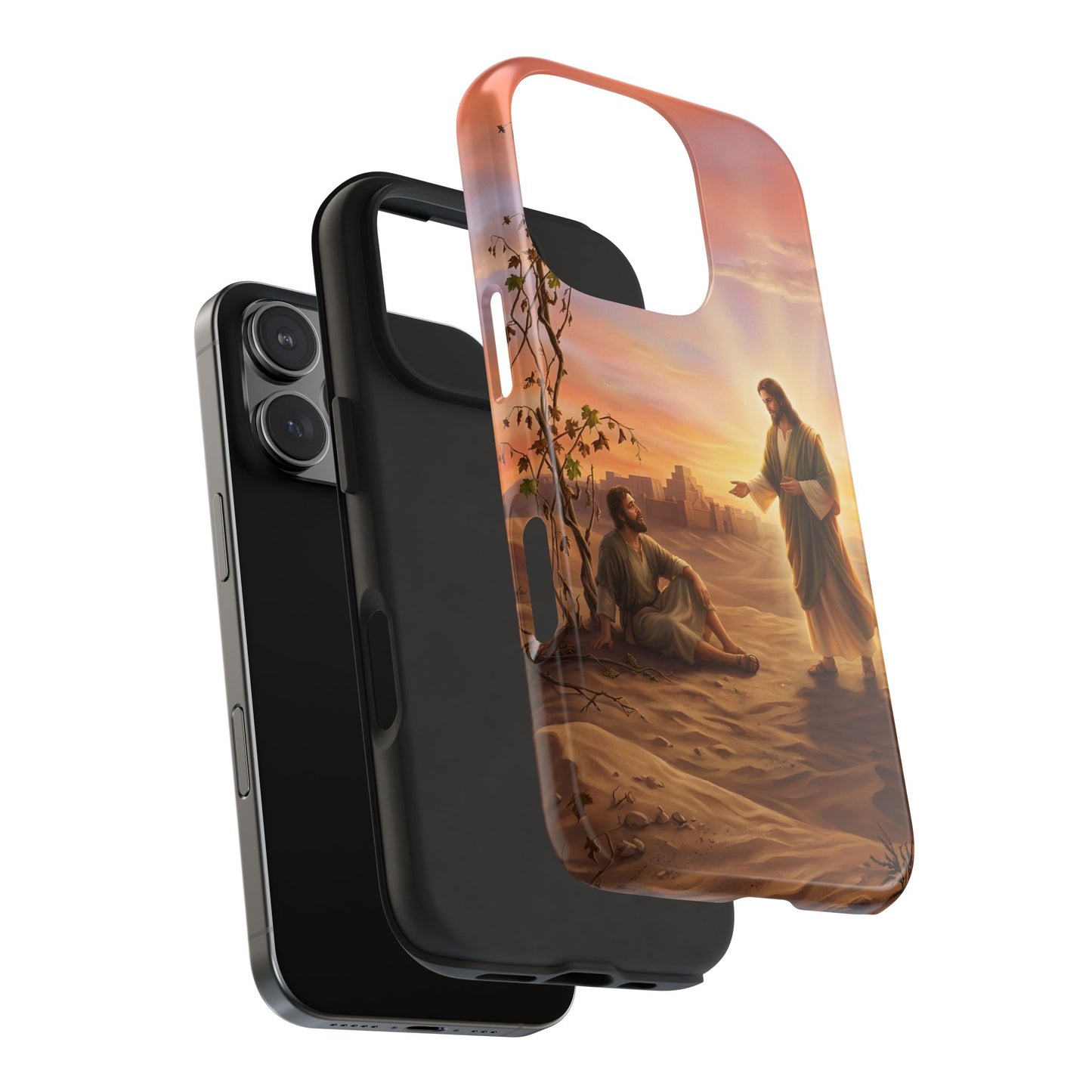 “Withered Vine - Jonah's Lesson in Mercy” - Phone Case