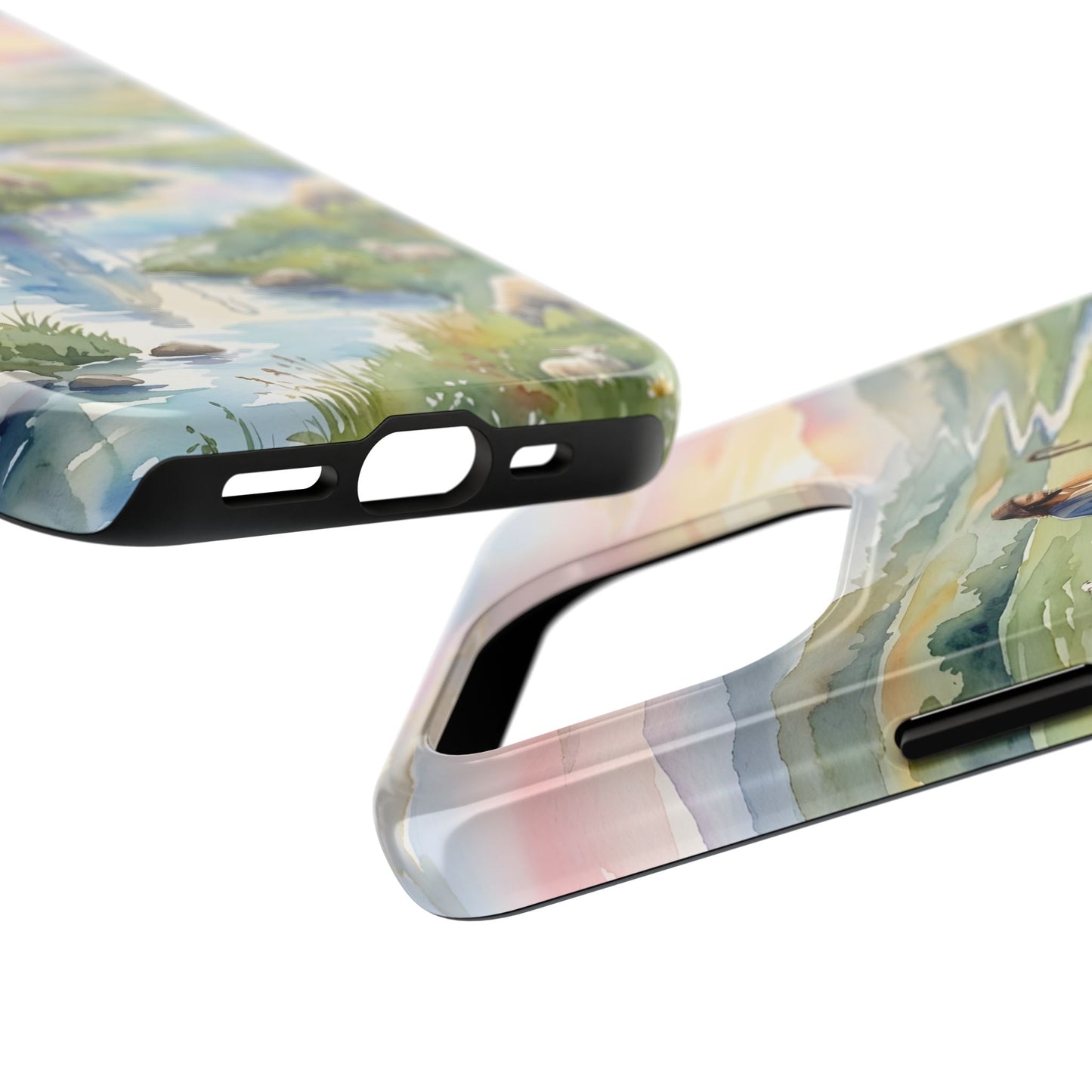 “Still Waters - Shepherd Leads His Flock” - Phone Case