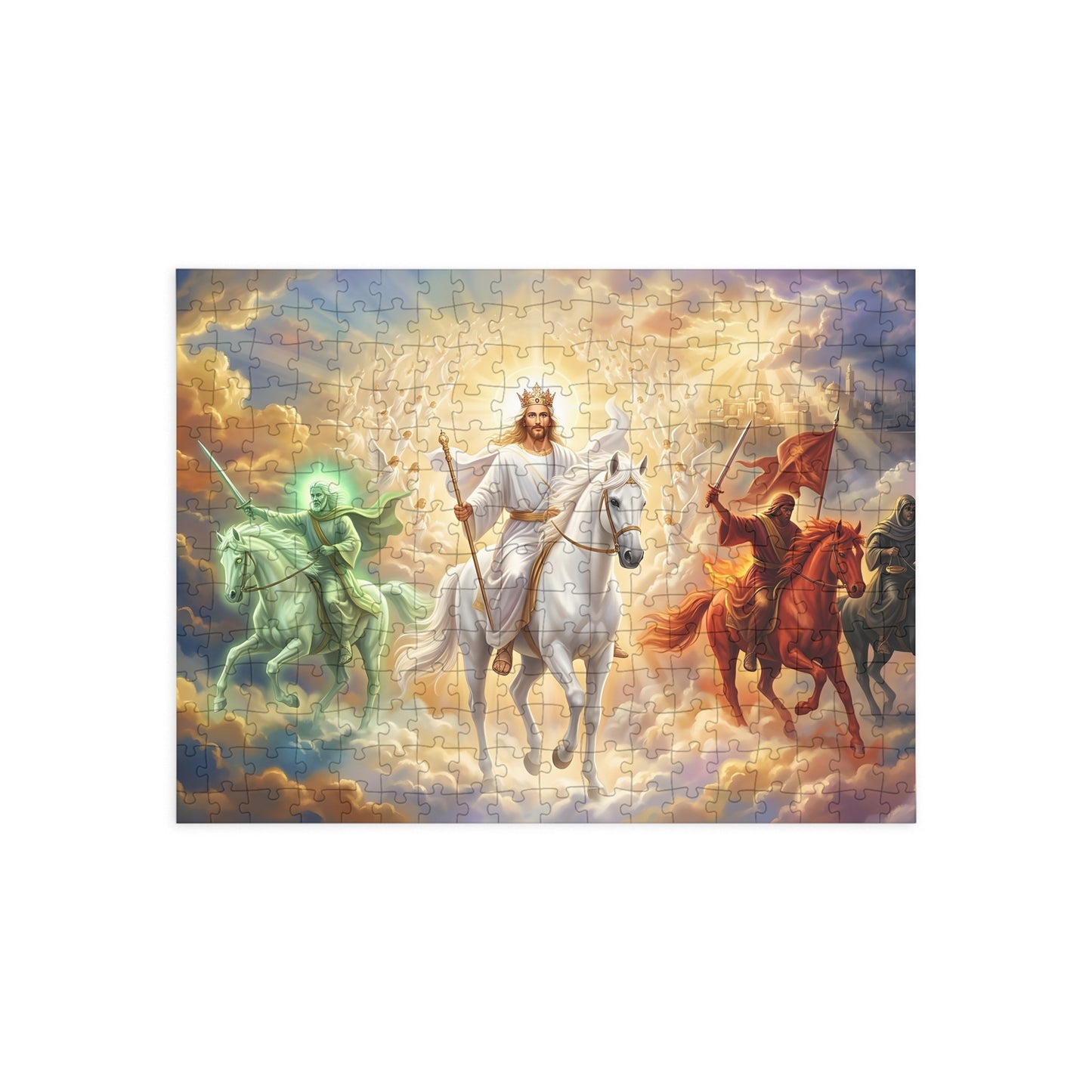 “Behold, A Pale Horse - The Four Horsemen” - Jigsaw Puzzle