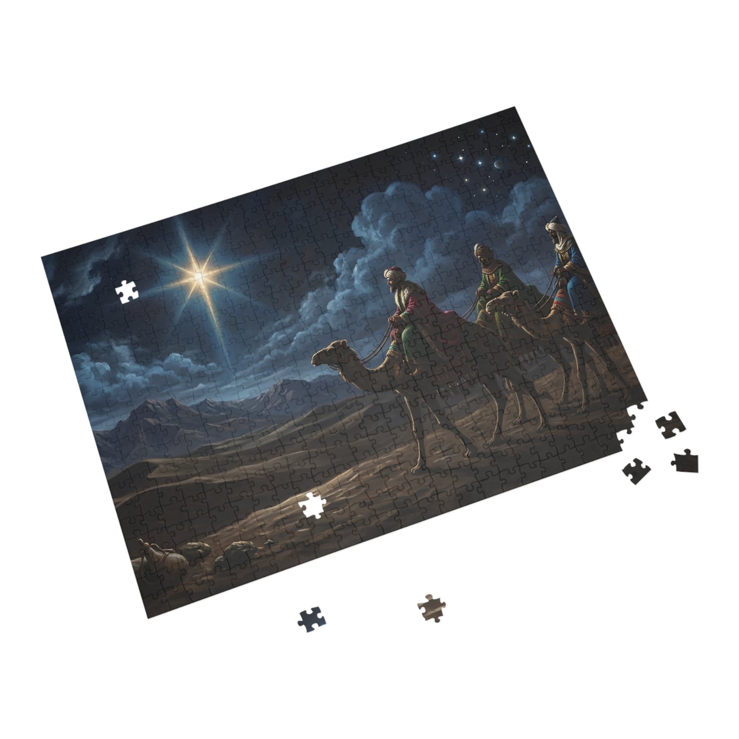“Journey to Bethlehem - Wise Men Follow the Star” - Jigsaw Puzzle