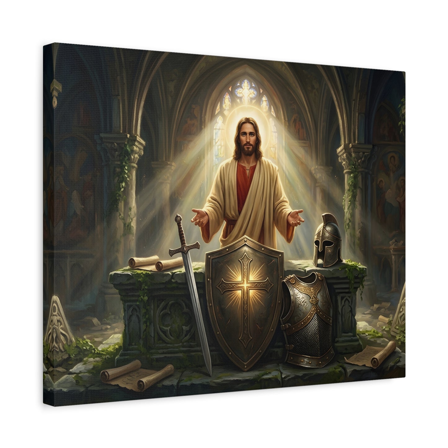 “Stand Firm - The Armor of God” - Canvas Art
