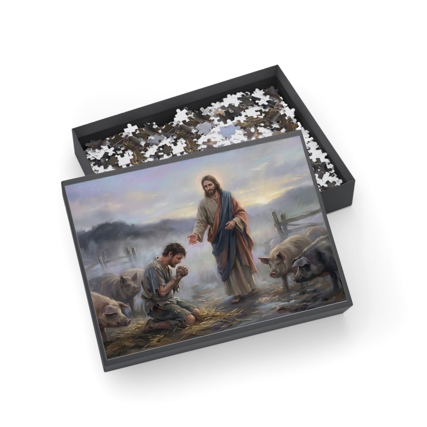 “Turning Point - The Prodigal Son's Repentance” - Jigsaw Puzzle