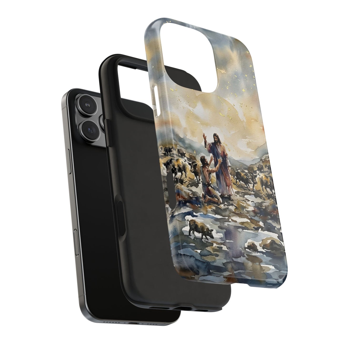 “Unchained - Jesus and the Demoniac” - Phone Case