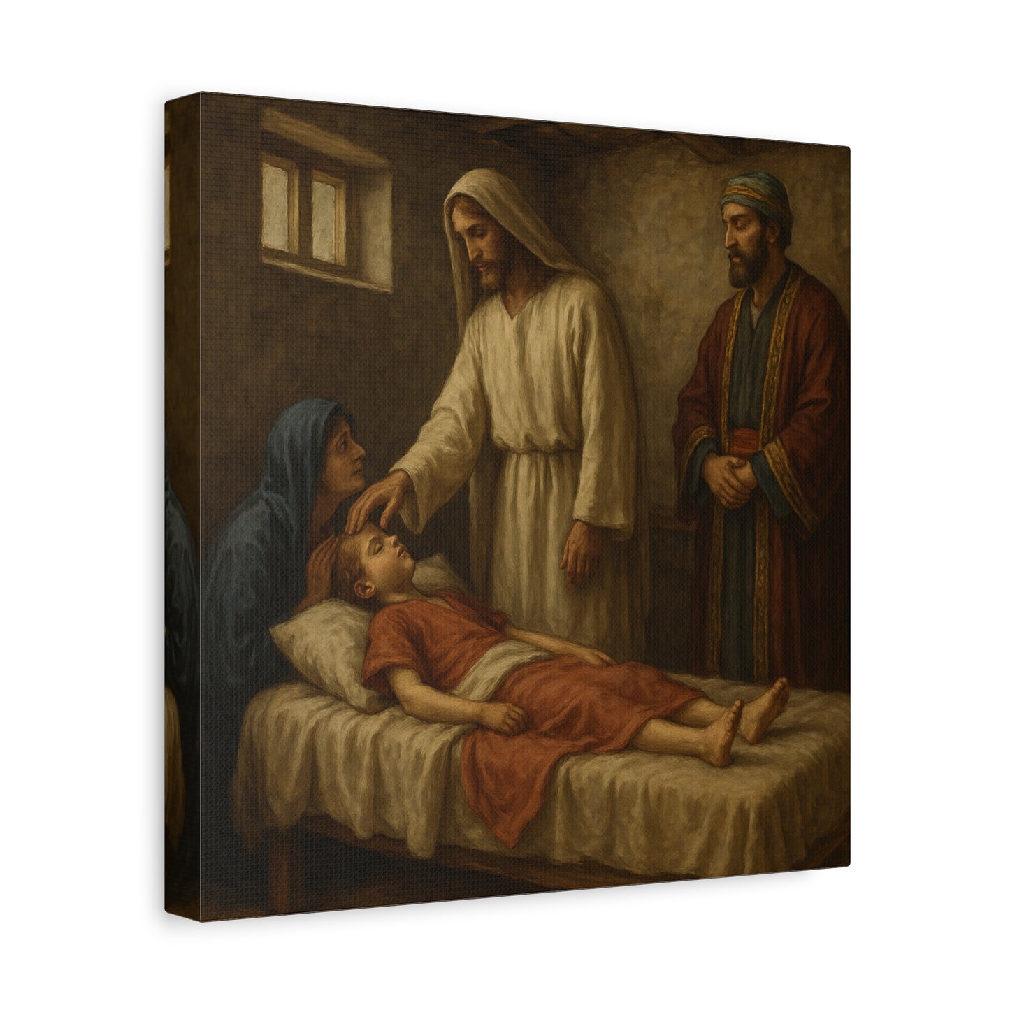 “The Healing Word – Jesus Restores the Nobleman’s Son” - Canvas Art