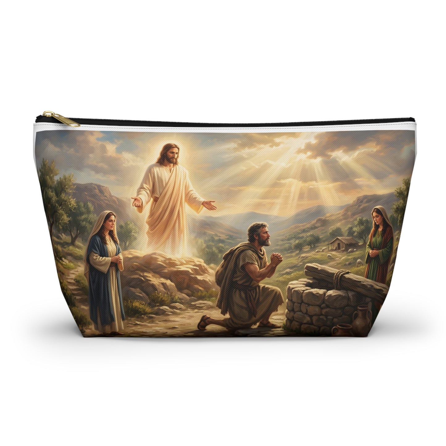 “Fourteen Years for Love - Jacob and Rachel” - Accessory Pouch
