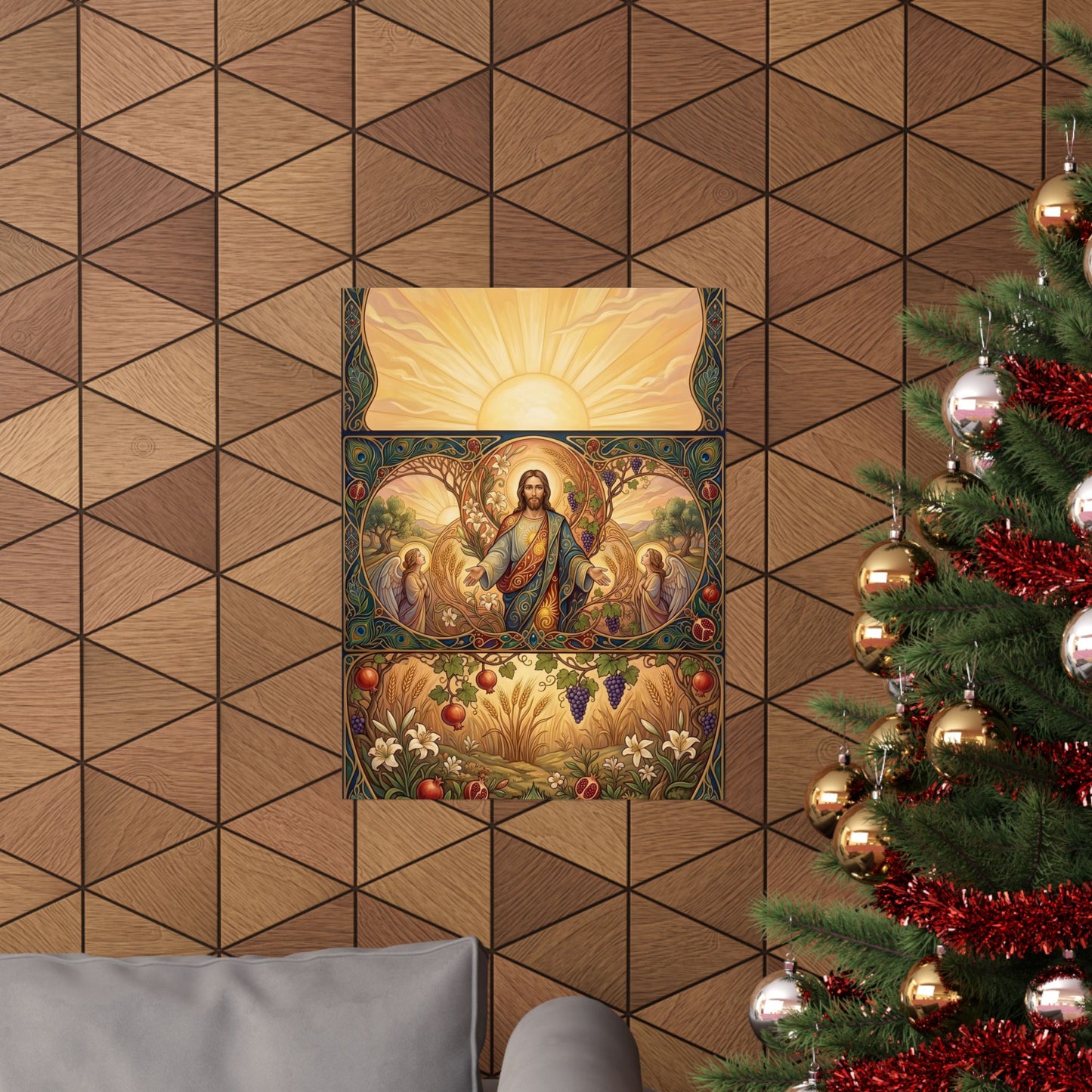 “New Mercies Every Morning - Golden Dawn of Hope” - Poster