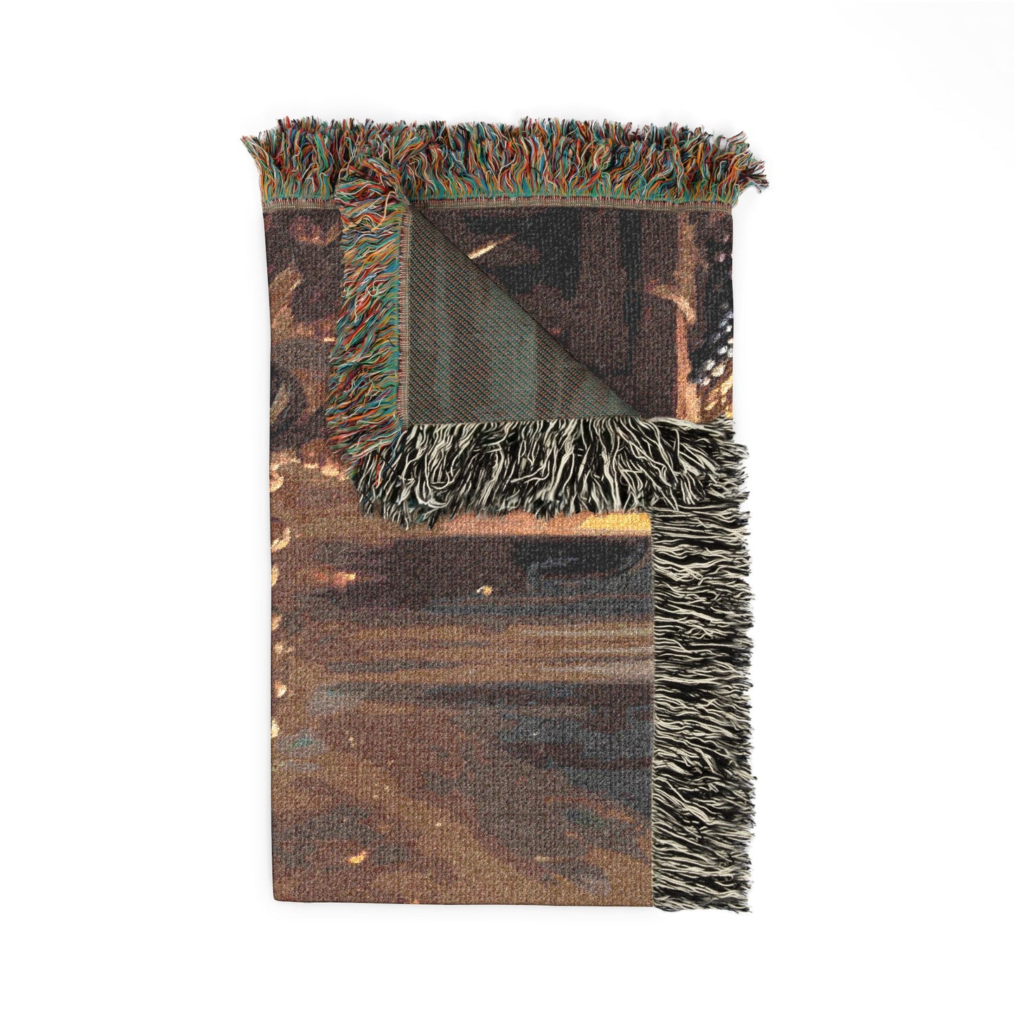 “The Harvest of Faith - Communion Still Life” - Woven Blanket