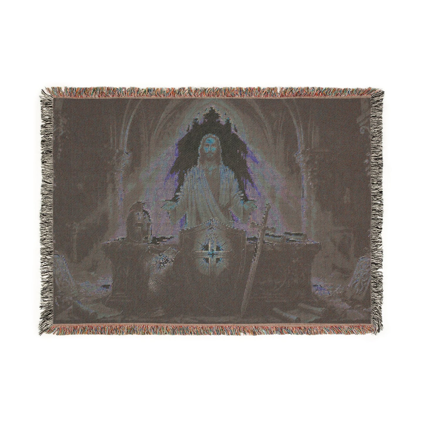 “Stand Firm - The Armor of God” - Woven Blanket