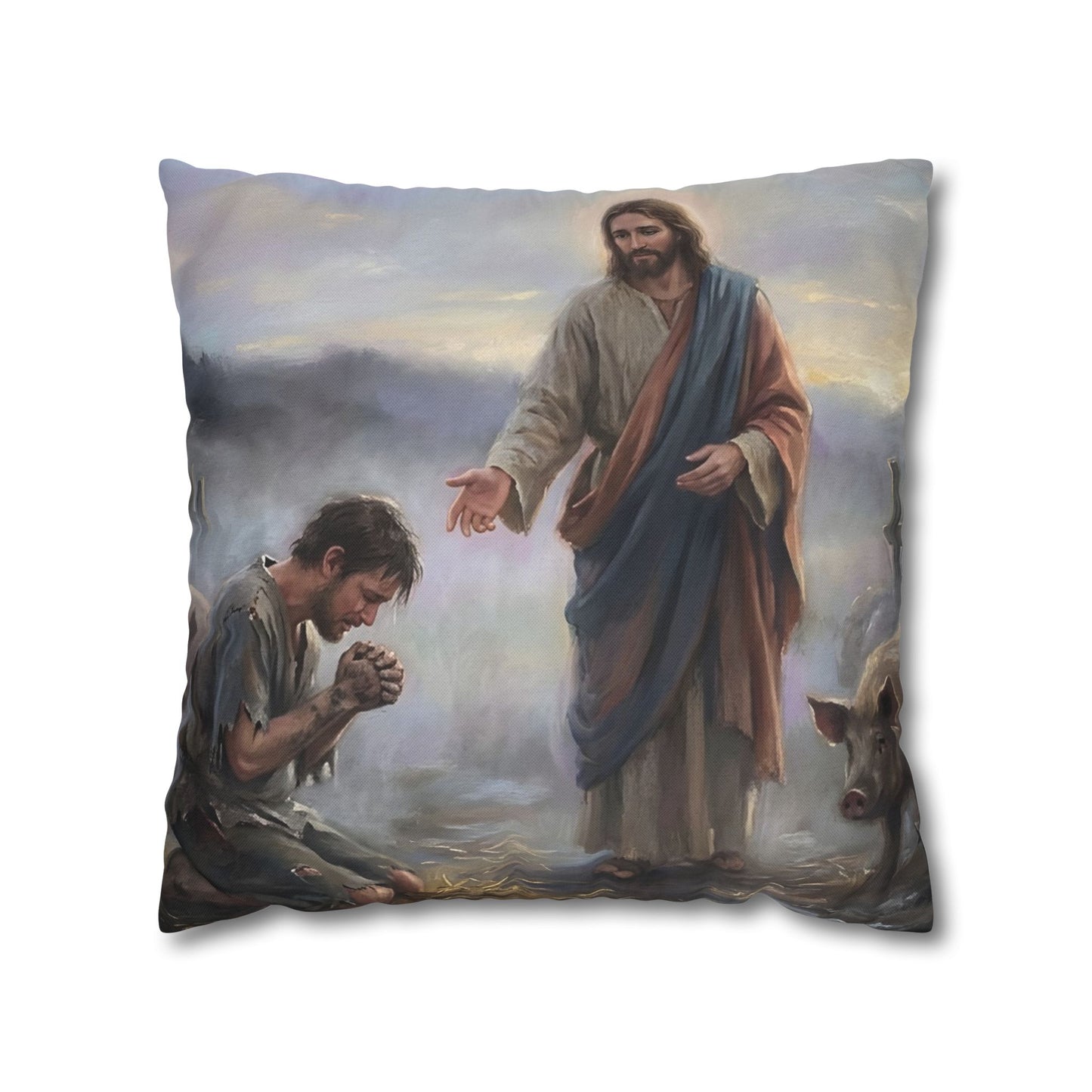 “Turning Point - The Prodigal Son's Repentance” - Pillowcase
