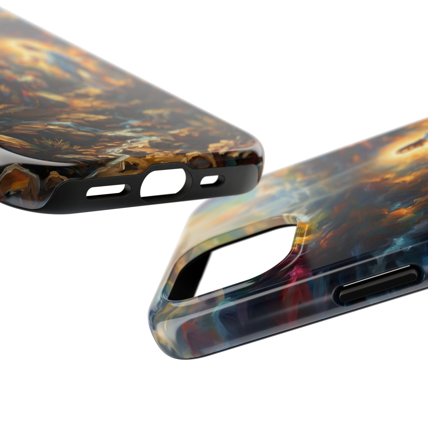 “Coat of Many Colors - Joseph's Enduring Faith” - Phone Case