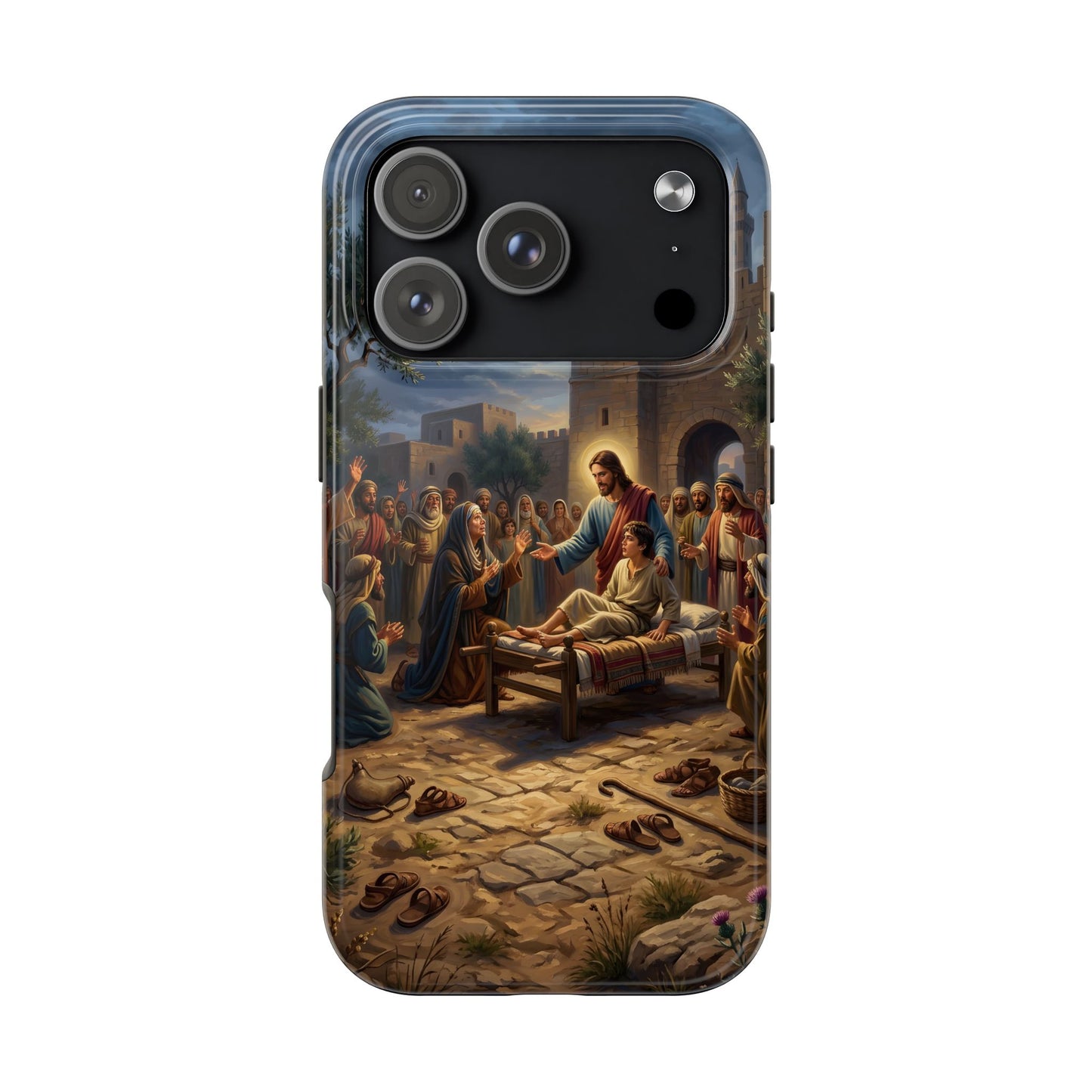 “Arise, Young Man - Resurrection at Nain” - Phone Case