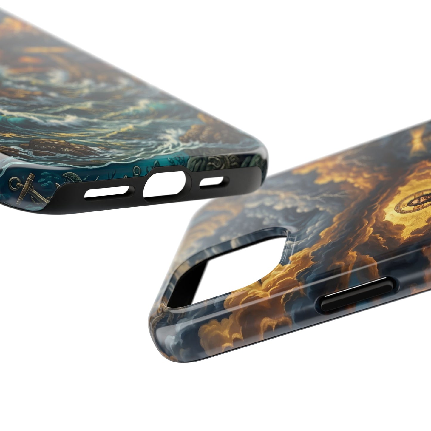 “Steadfast Hope - Lighthouse in the Storm” - Phone Case