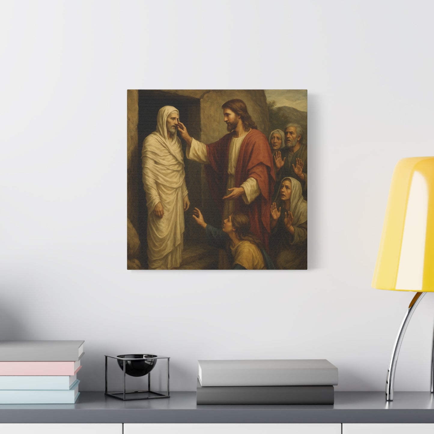 “Jesus Raises Lazarus from the Dead – John 11:1–46” - Canvas Art