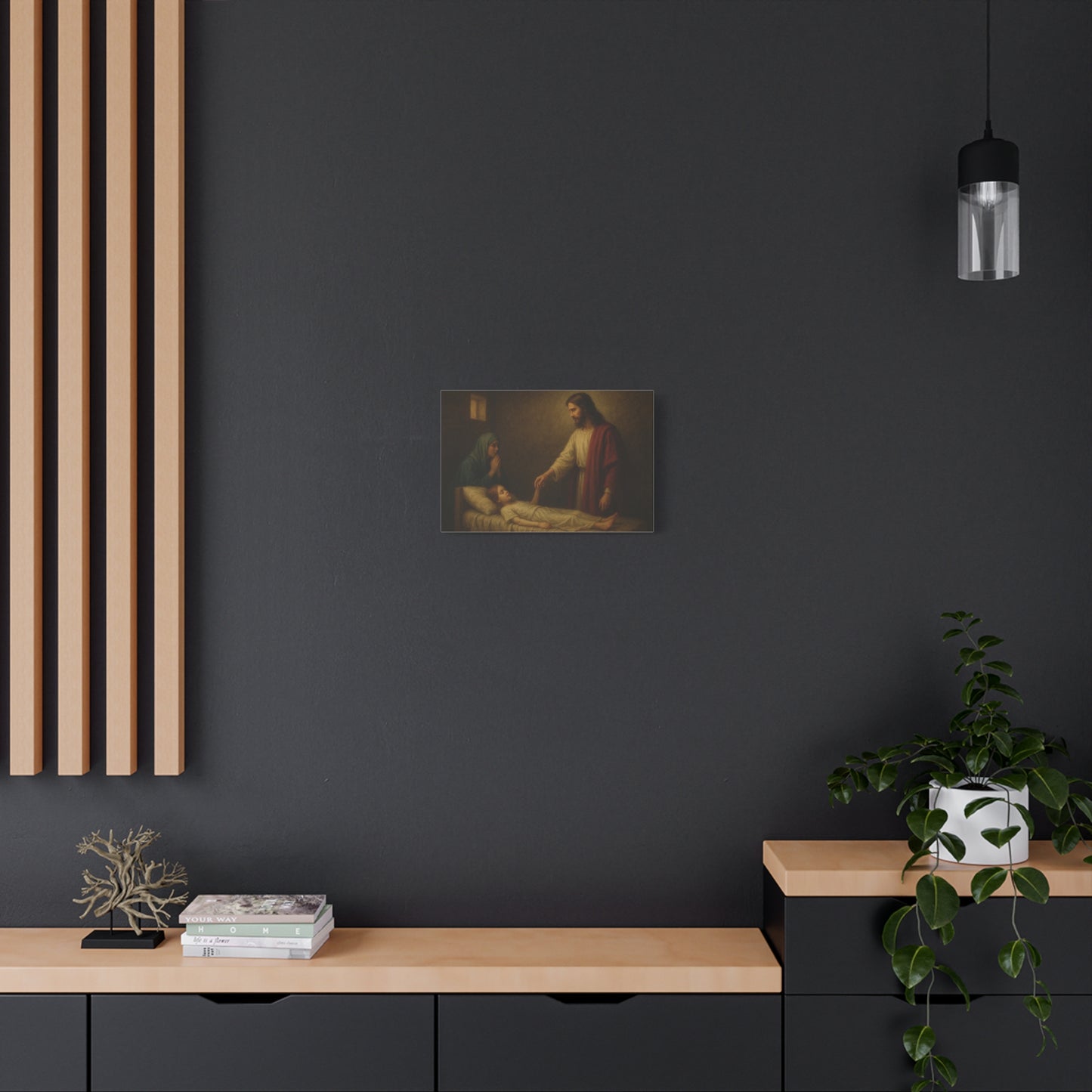 “Talitha Cumi – Jesus Raises the Ruler’s Daughter” - Canvas Art