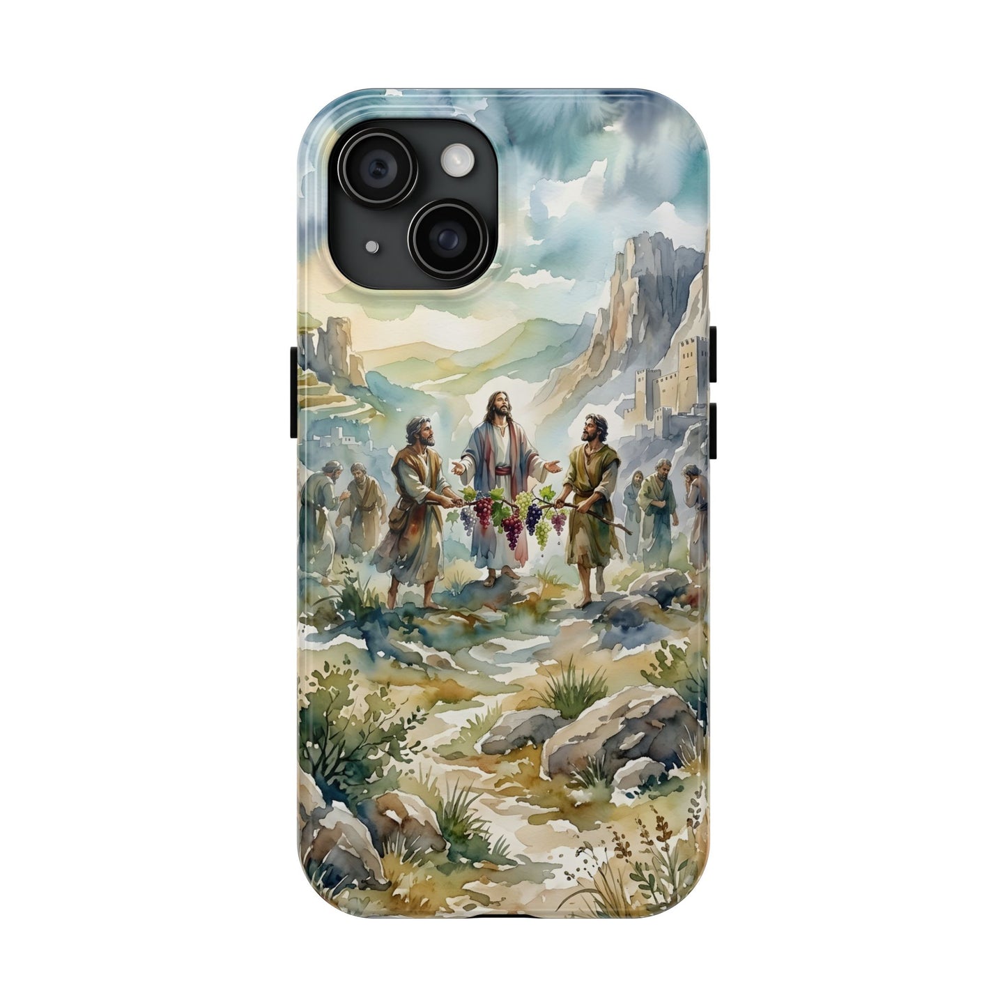 “Promised Land - The Spies Return from Canaan” - Phone Case