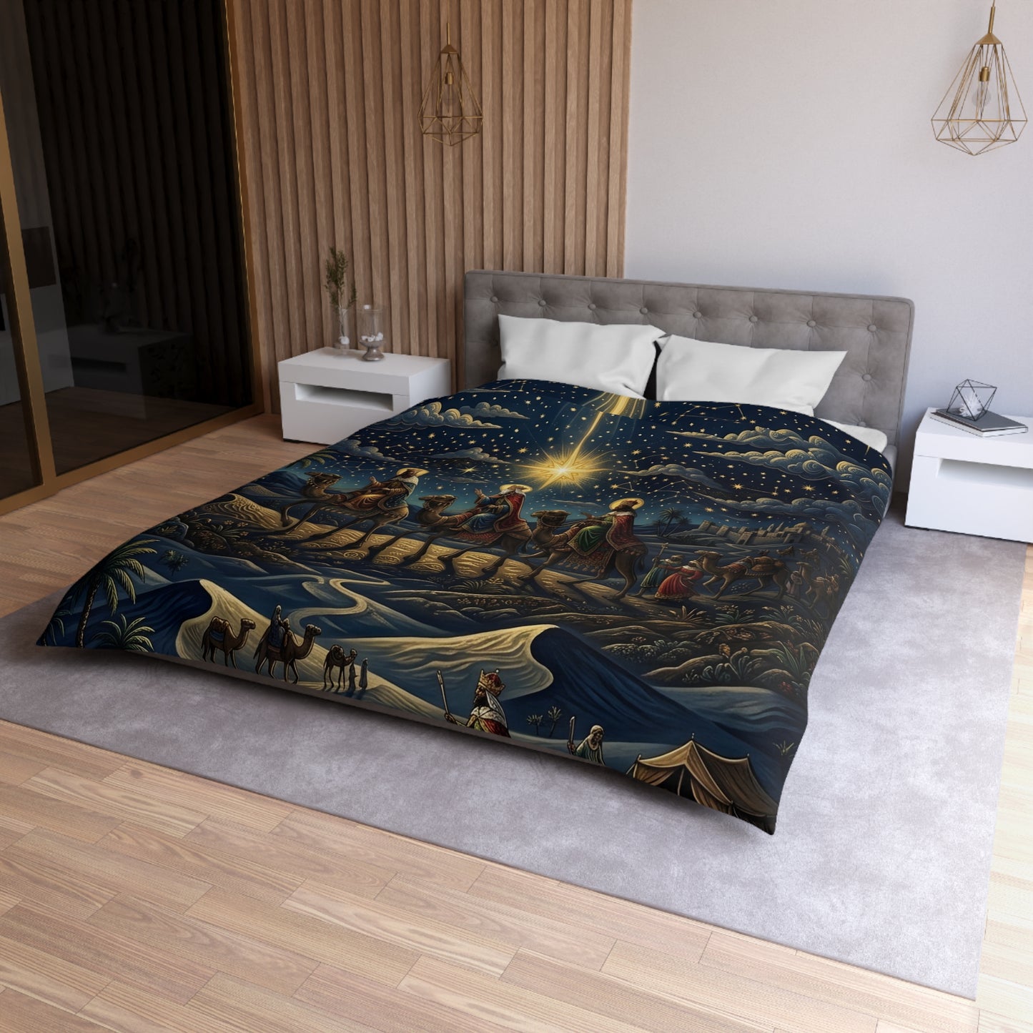 “Star of Wonder - Journey of the Magi” - Duvet Cover