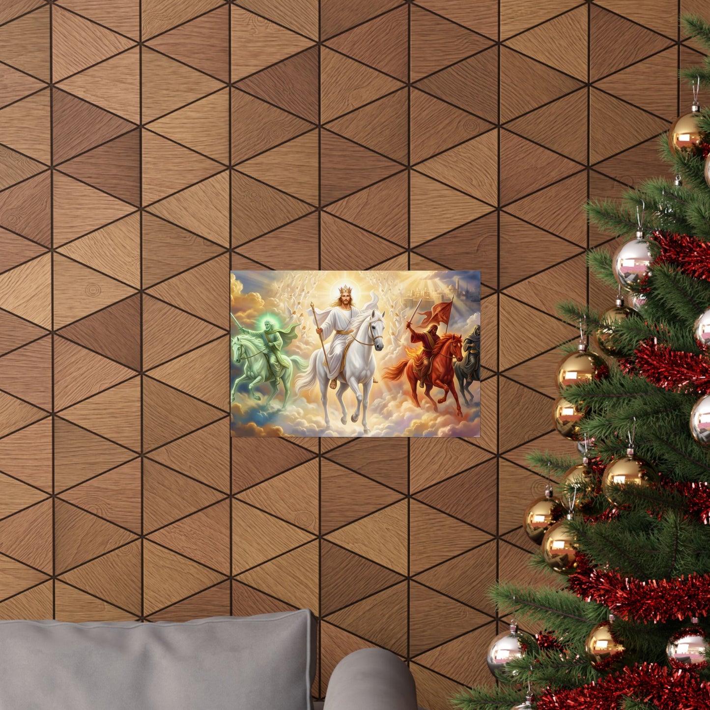 “Behold, A Pale Horse - The Four Horsemen” - Poster