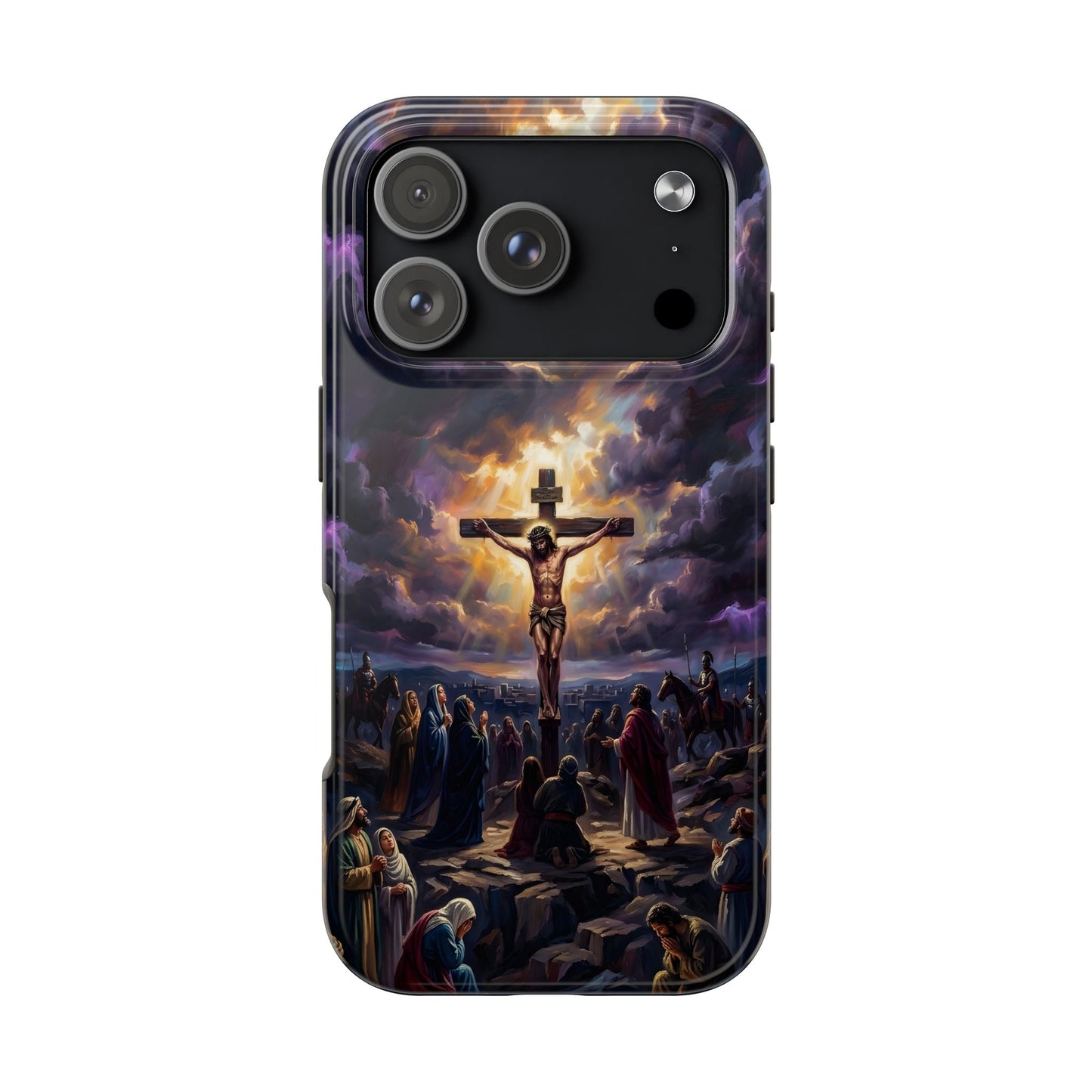 “It Is Finished - The Crucifixion at Calvary” - Phone Case