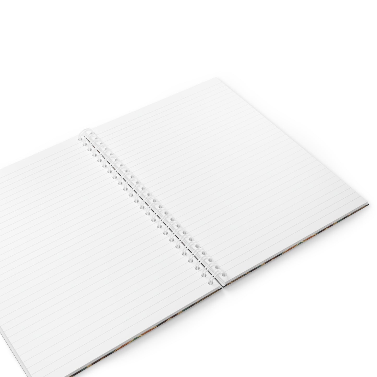 “Spirit Poured Out - Pentecost Flames Descending” - Spiral Notebook