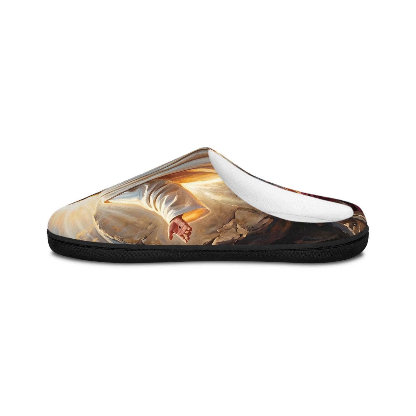 “He Is Risen - The Empty Tomb at Dawn” - Indoor Slippers