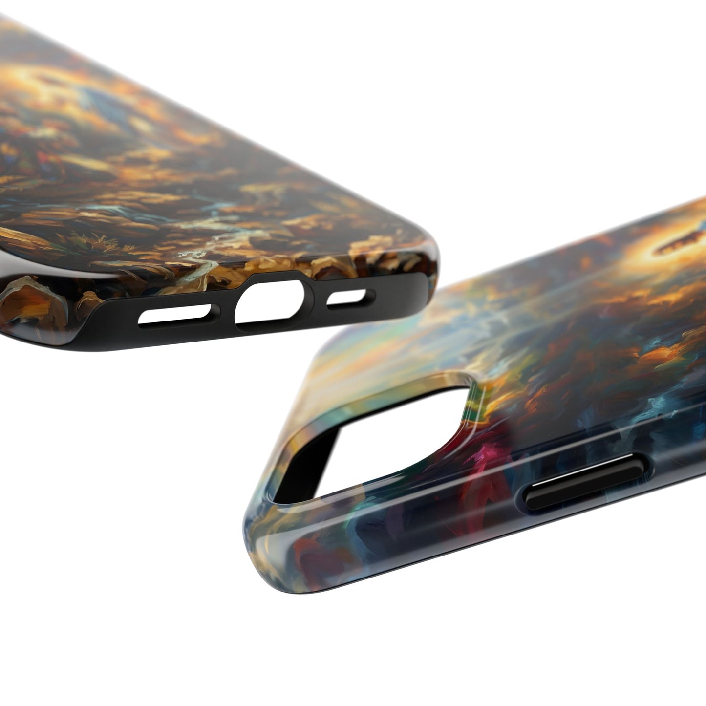 “Coat of Many Colors - Joseph's Enduring Faith” - Phone Case