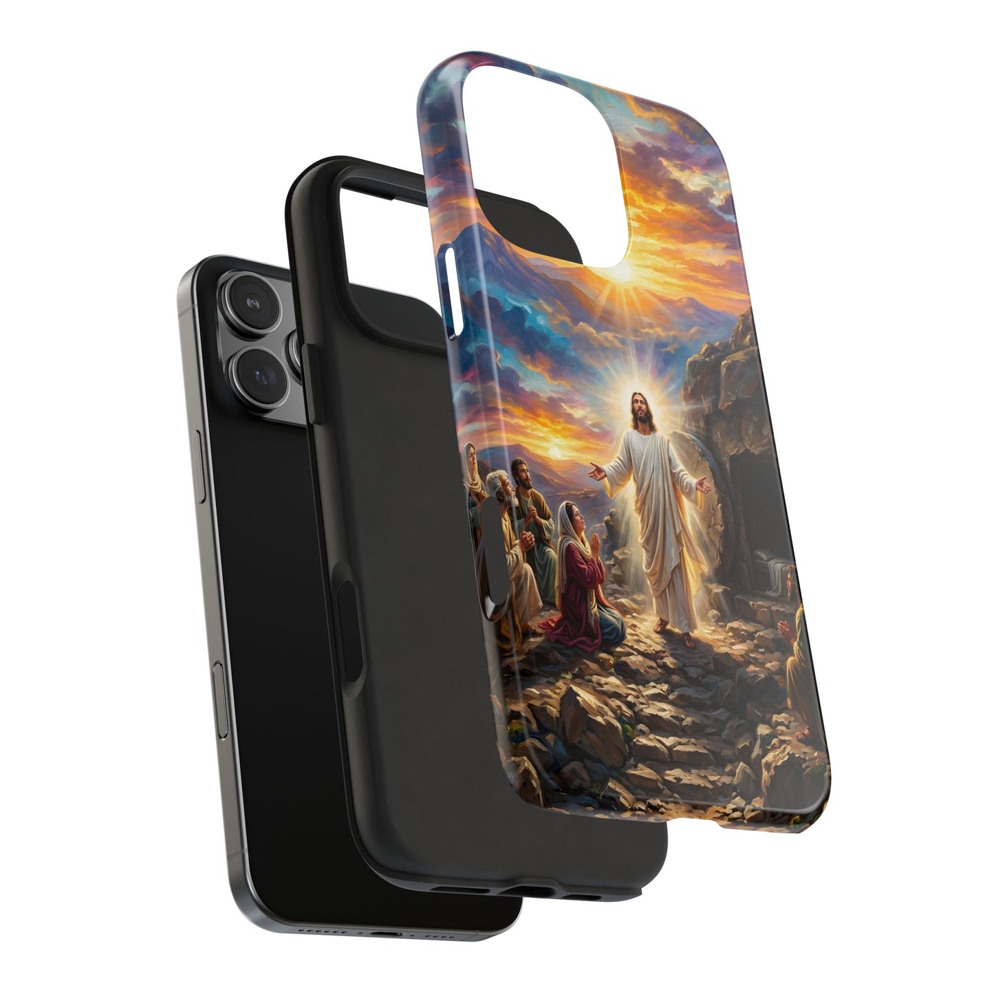 “He Is Risen - The Empty Tomb at Dawn” - Phone Case