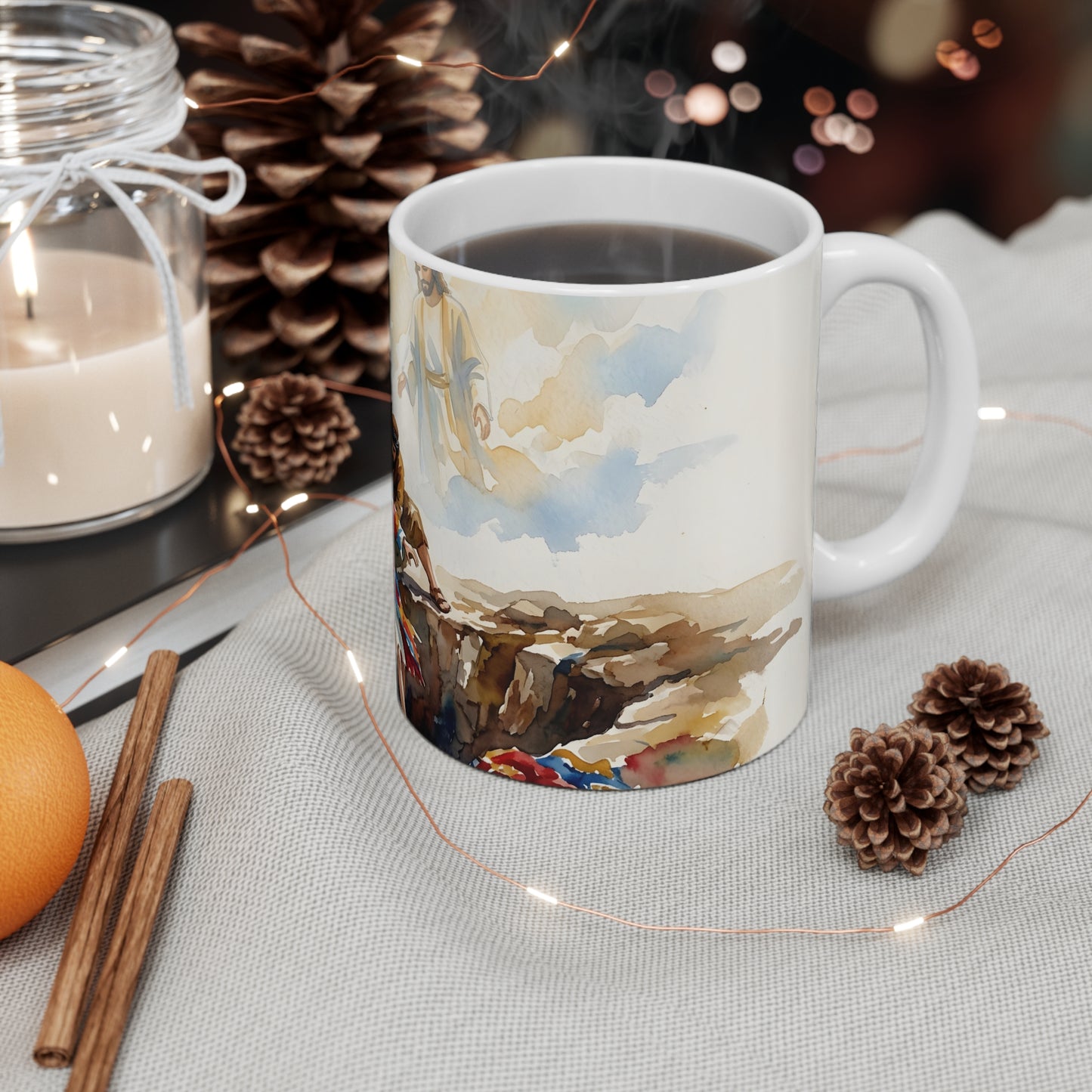 “Betrayal and Providence - Joseph in the Pit” - Coffee Mug
