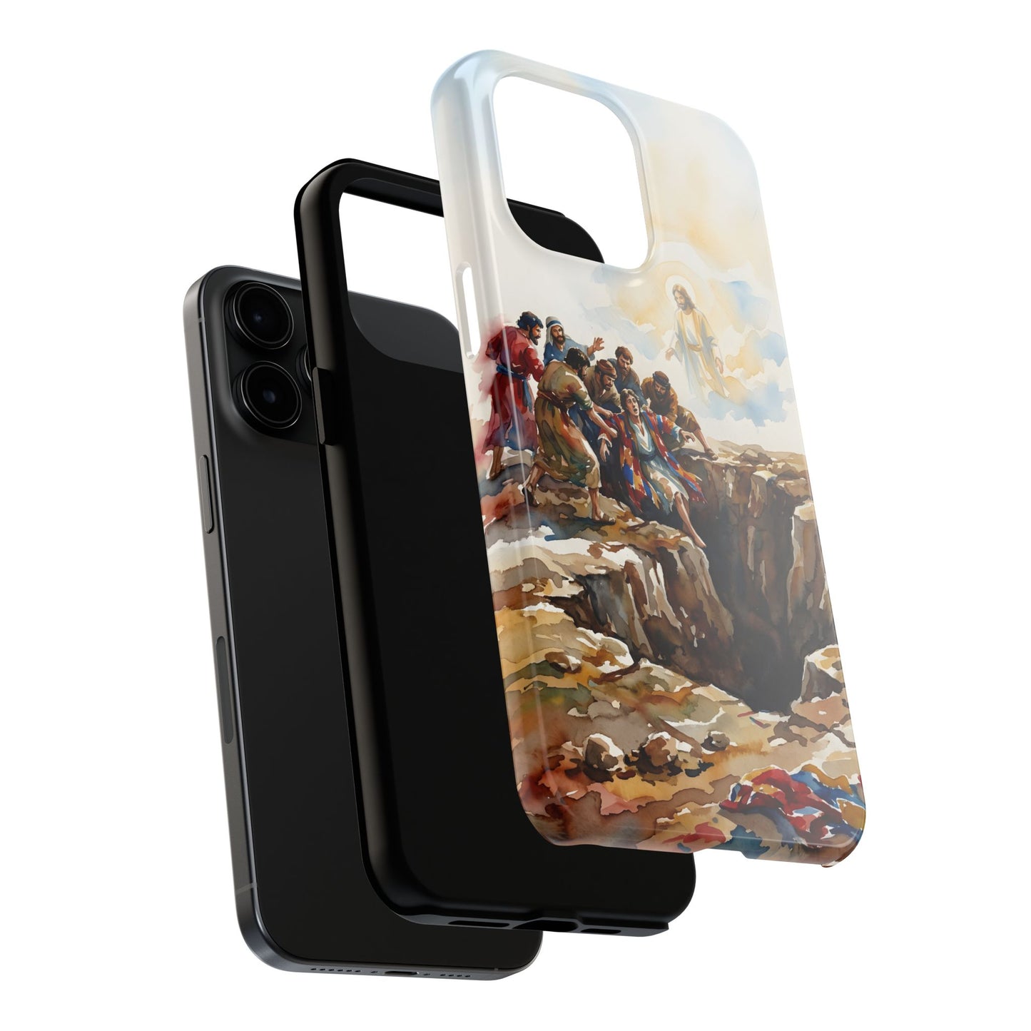 “Betrayal and Providence - Joseph in the Pit” - Phone Case
