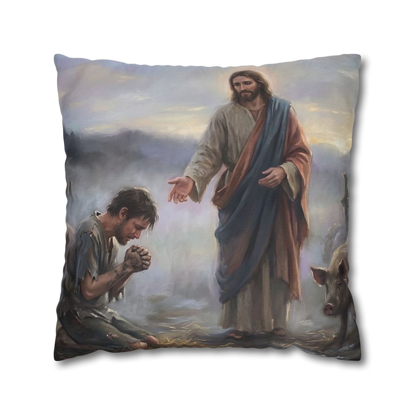 “Turning Point - The Prodigal Son's Repentance” - Pillowcase