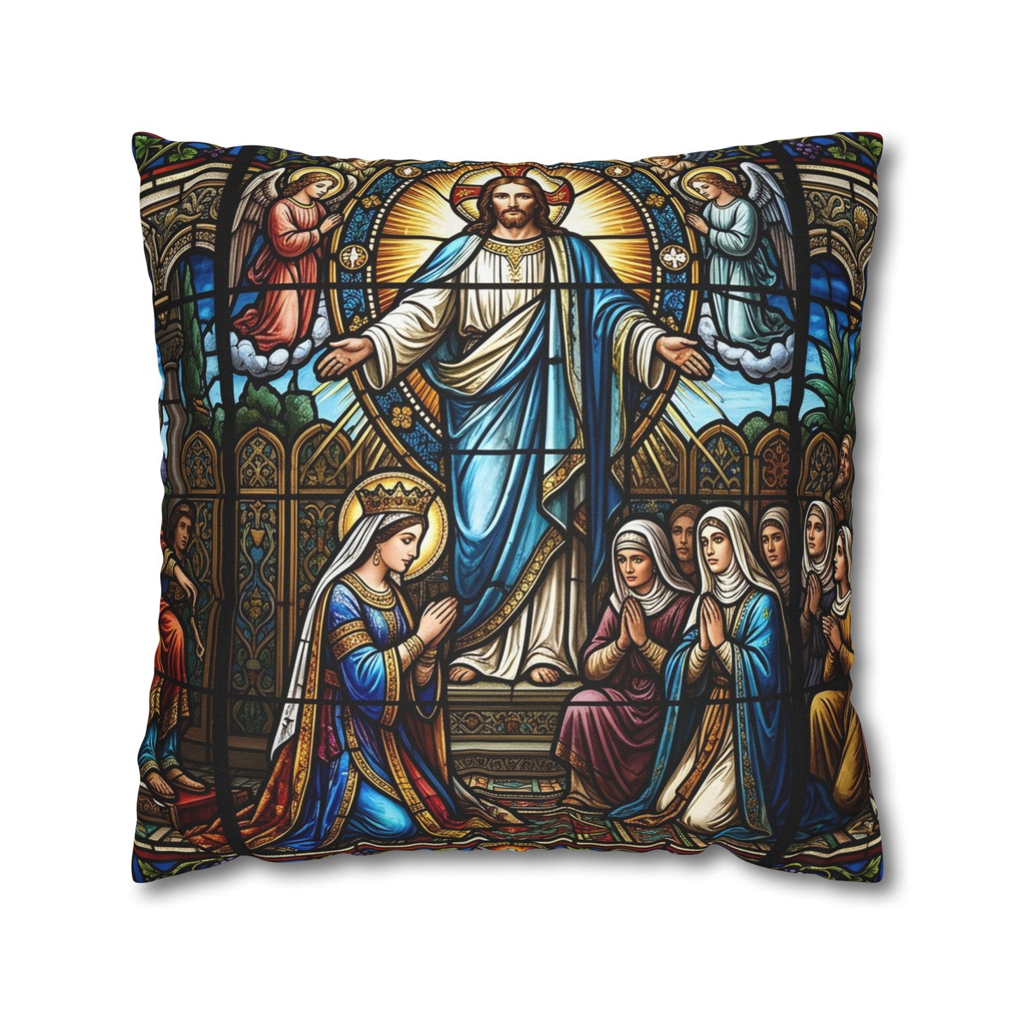 “For Such a Time As This - Esther Before King Ahasuerus” - Pillowcase