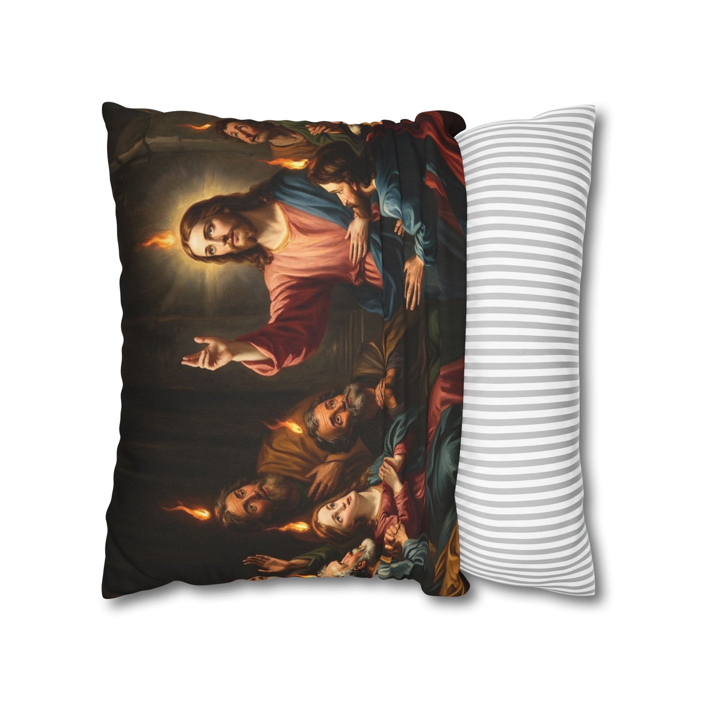 “Tongues of Fire - The Pentecost Outpouring” - Pillowcase