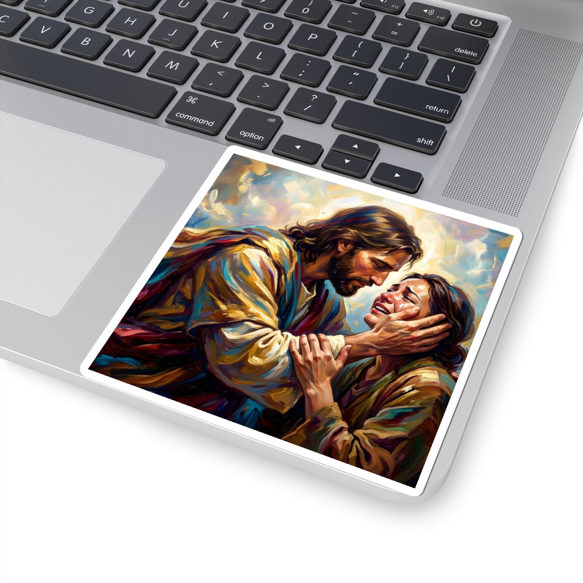 “No More Tears - God's Eternal Comfort” - Sticker