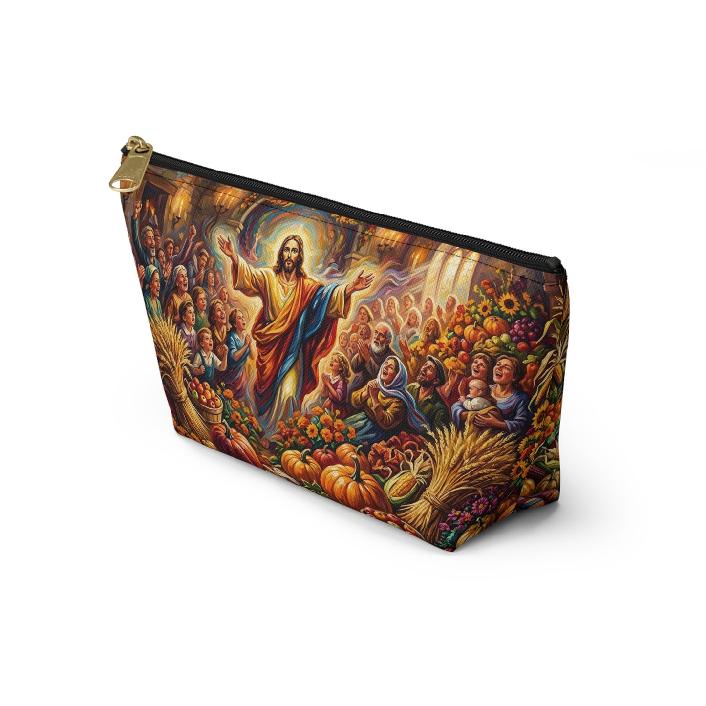 “Bountiful Blessings - A Harvest of Thanksgiving” - Accessory Pouch