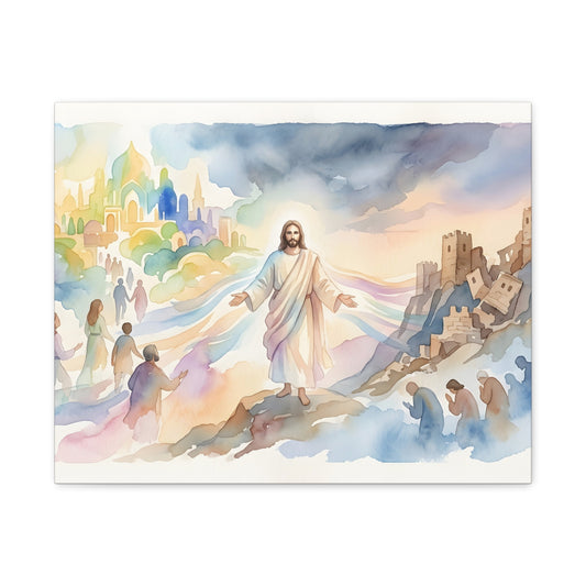 “Pride's Downfall - Obadiah's Prophecy” - Canvas Art