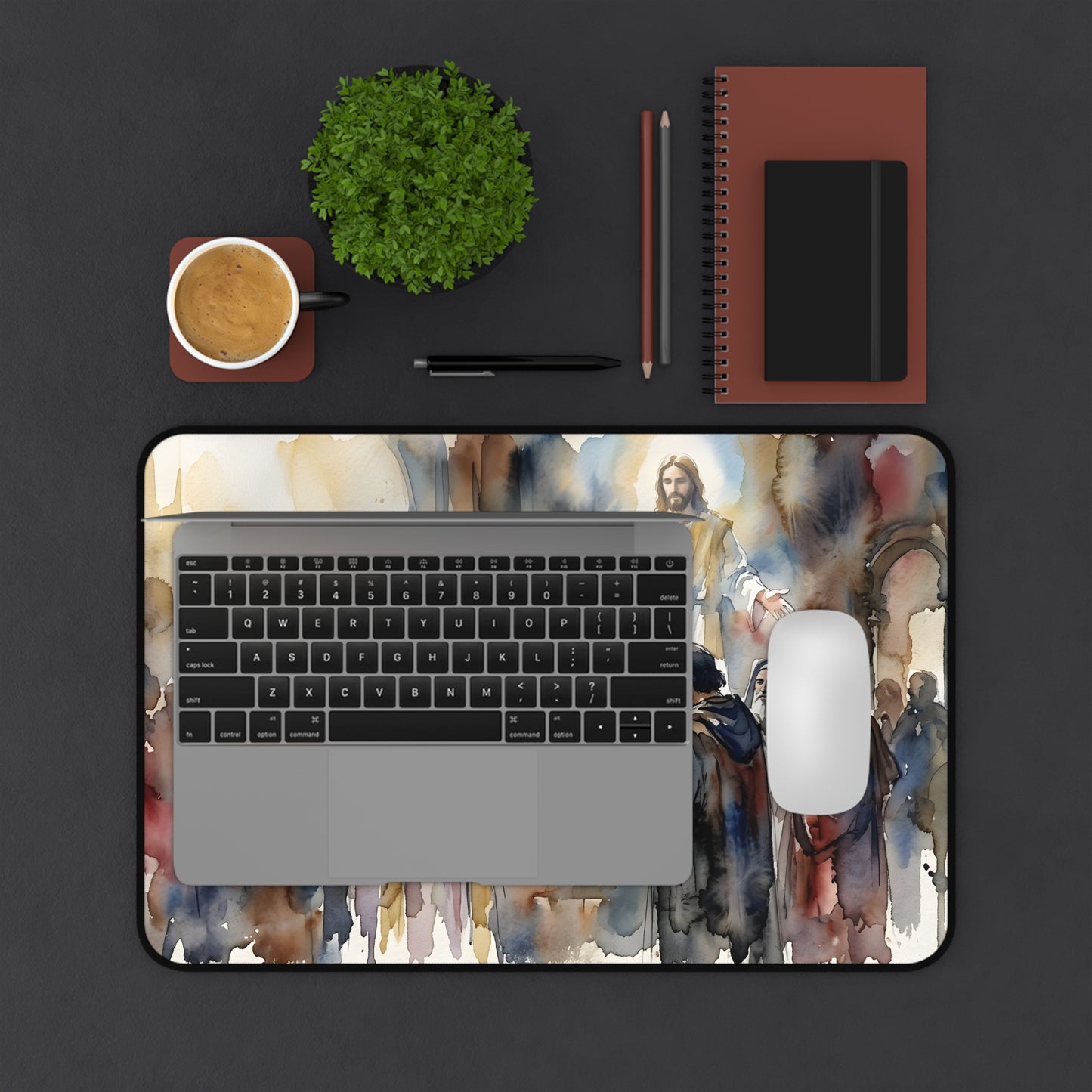 “Hearts Unveiled - Josiah's Repentance” - Desk Mat