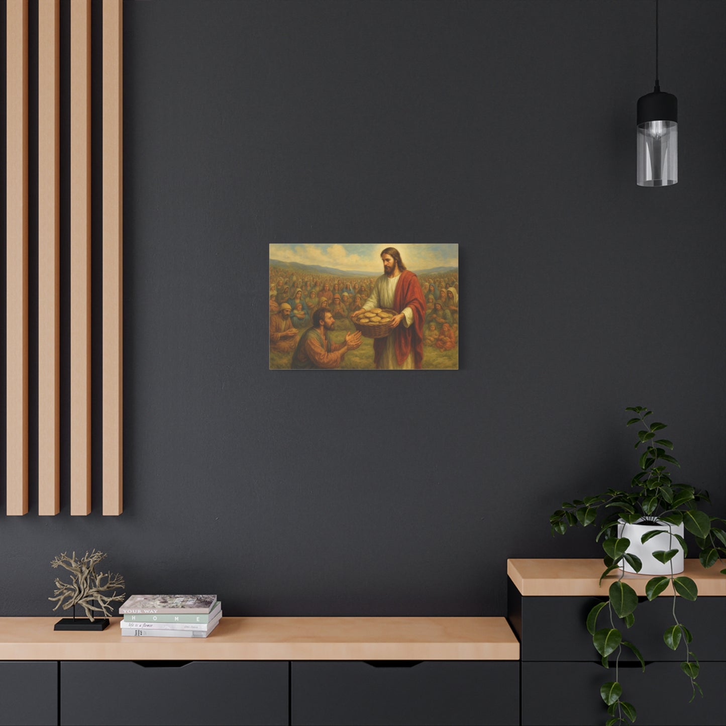 “Jesus Feeds the 4,000 – Matthew 15:32–39” - Canvas Art