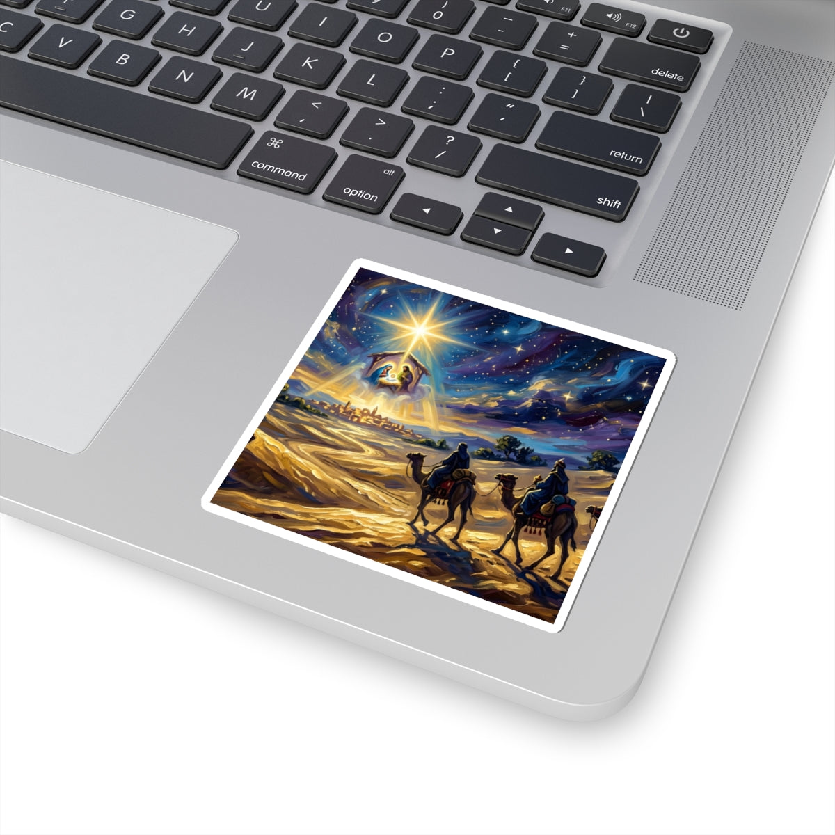 “Journey to Bethlehem - Wise Men Follow the Star” - Sticker