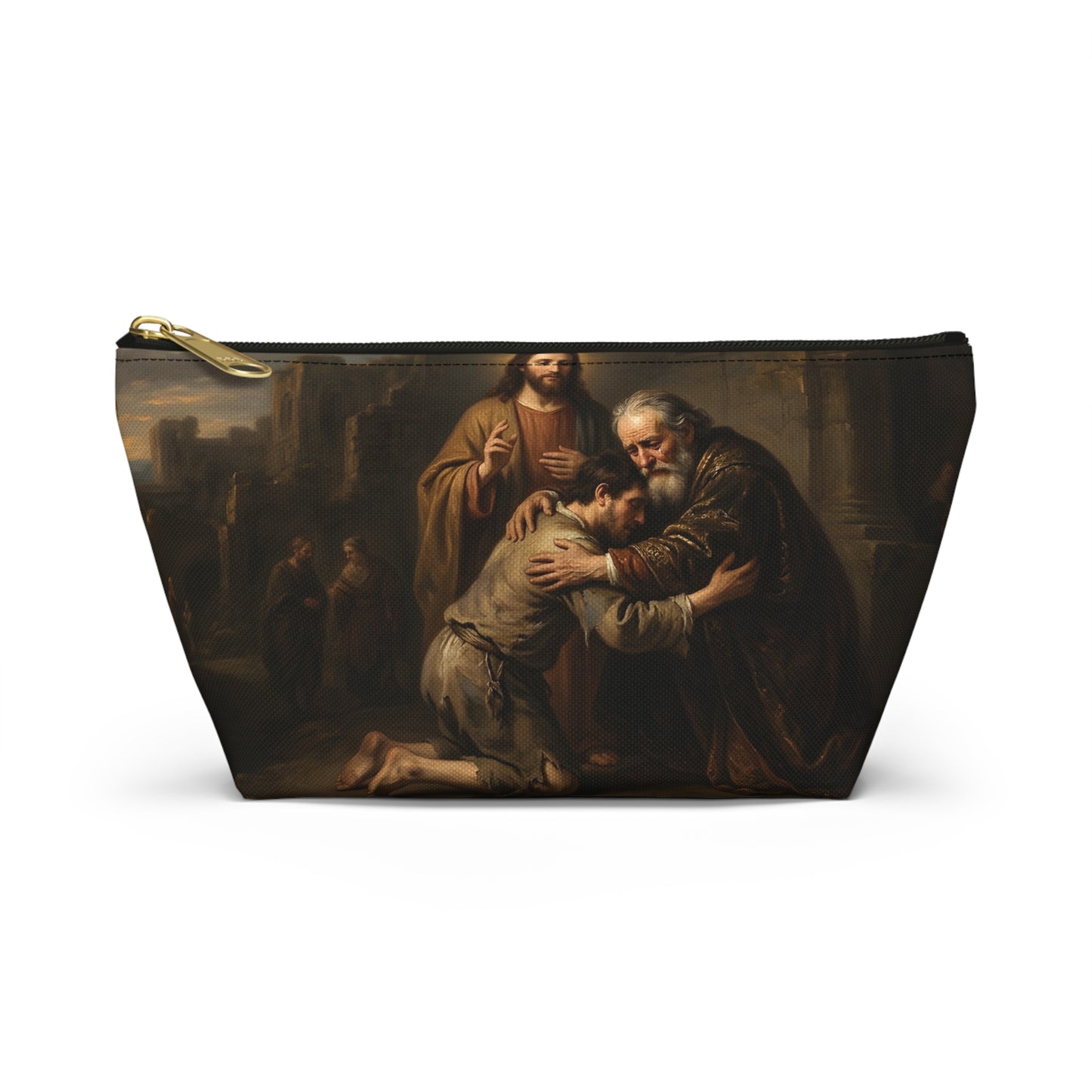 The prodigal son running toward his father - Accessory Pouch