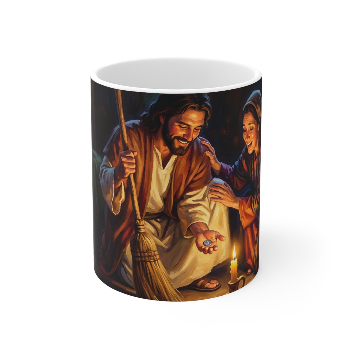 “Lost and Found - The Sweeping Woman of Luke 15” - Coffee Mug