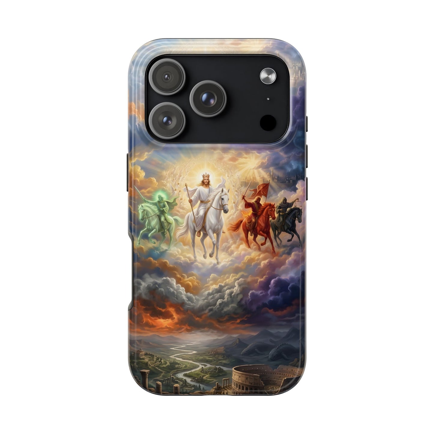 “Behold, A Pale Horse - The Four Horsemen” - Phone Case