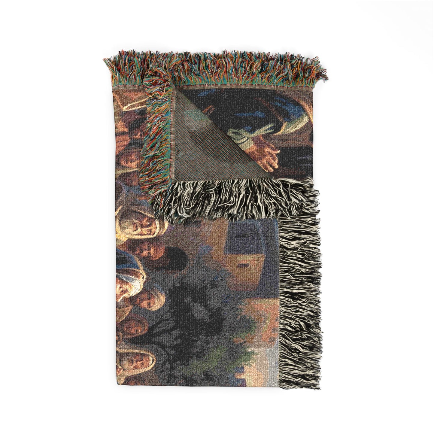 “Arise, Young Man - Resurrection at Nain” - Woven Blanket