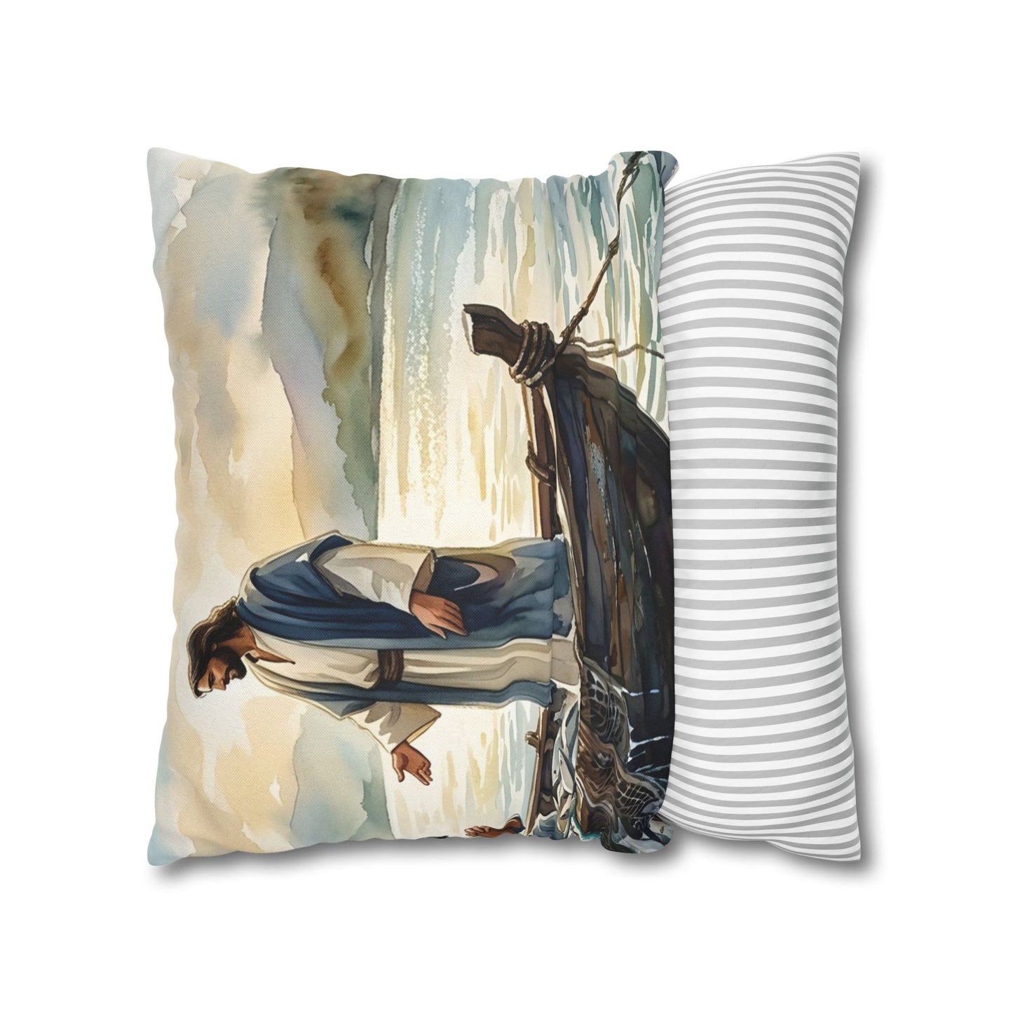 “Cast Your Nets - The Miraculous Catch” - Pillowcase
