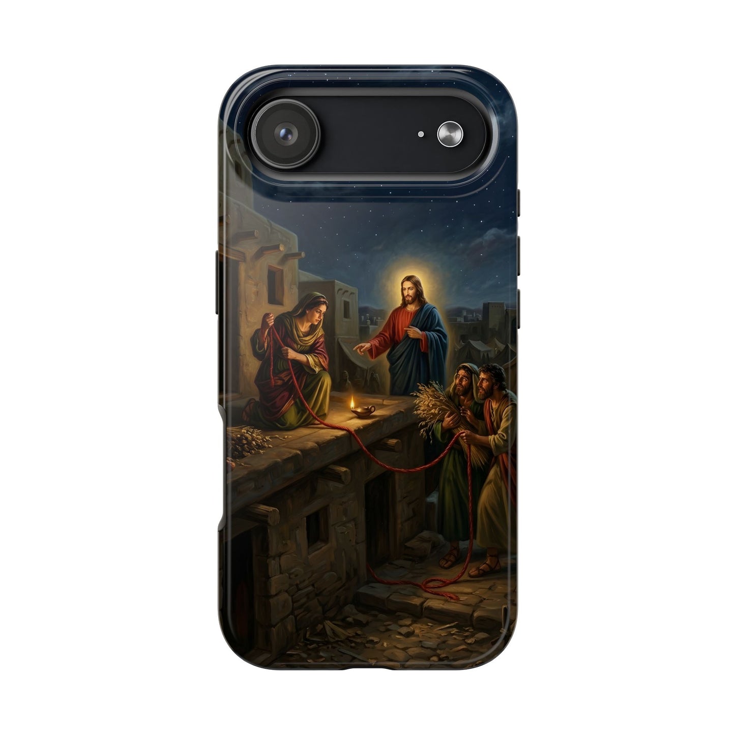 “Scarlet Cord - Rahab and the Spies” - Phone Case
