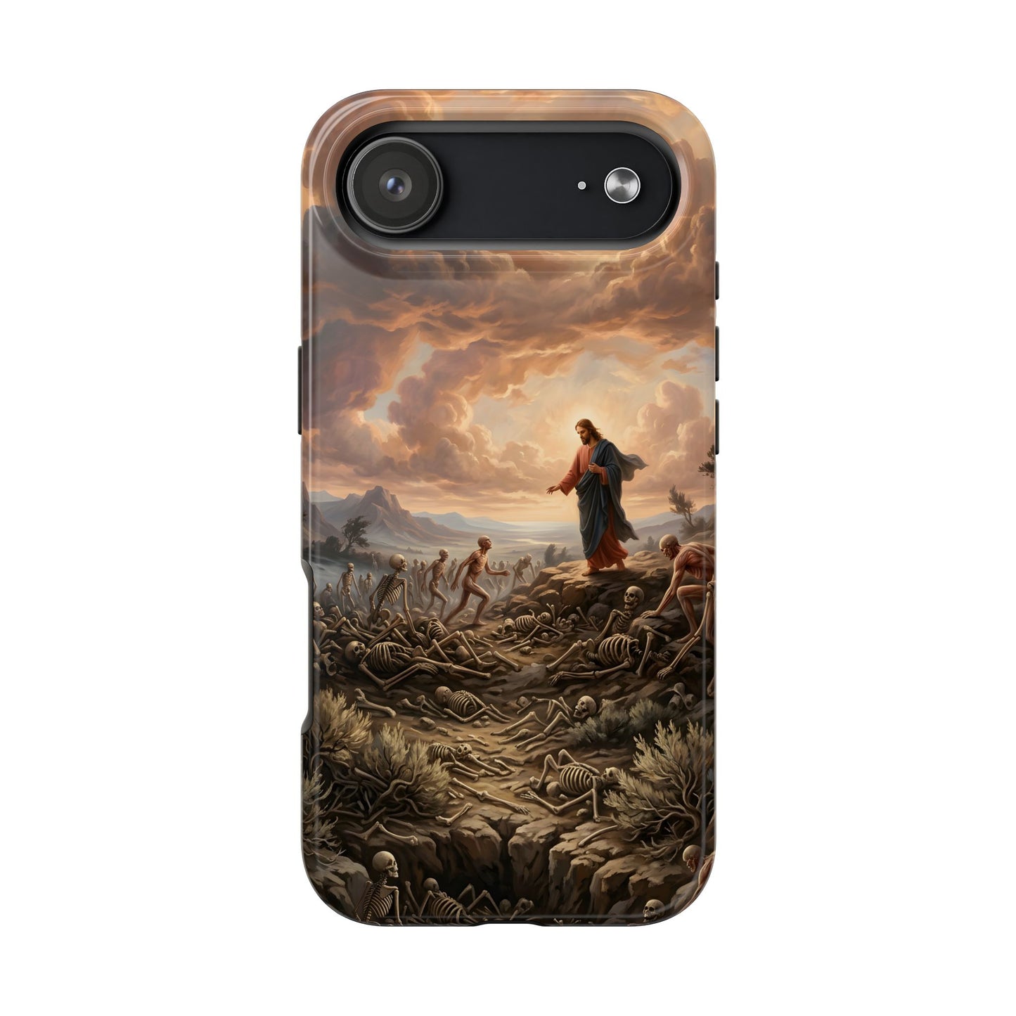“Valley of Dry Bones - Ezekiel 37 Resurrection” - Phone Case