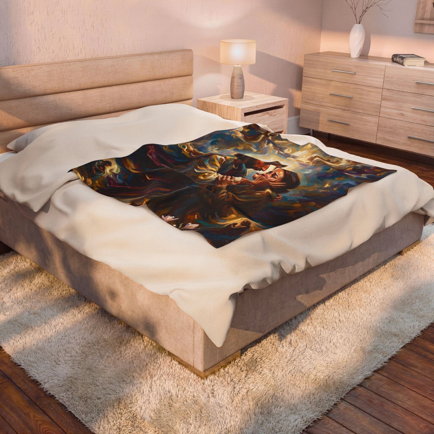 “No More Tears - God's Eternal Comfort” - Plush Blanket