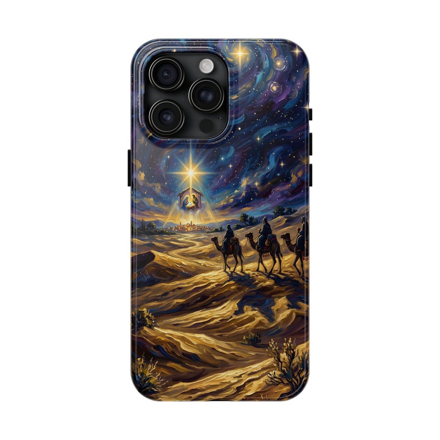 “Journey to Bethlehem - Wise Men Follow the Star” - Phone Case