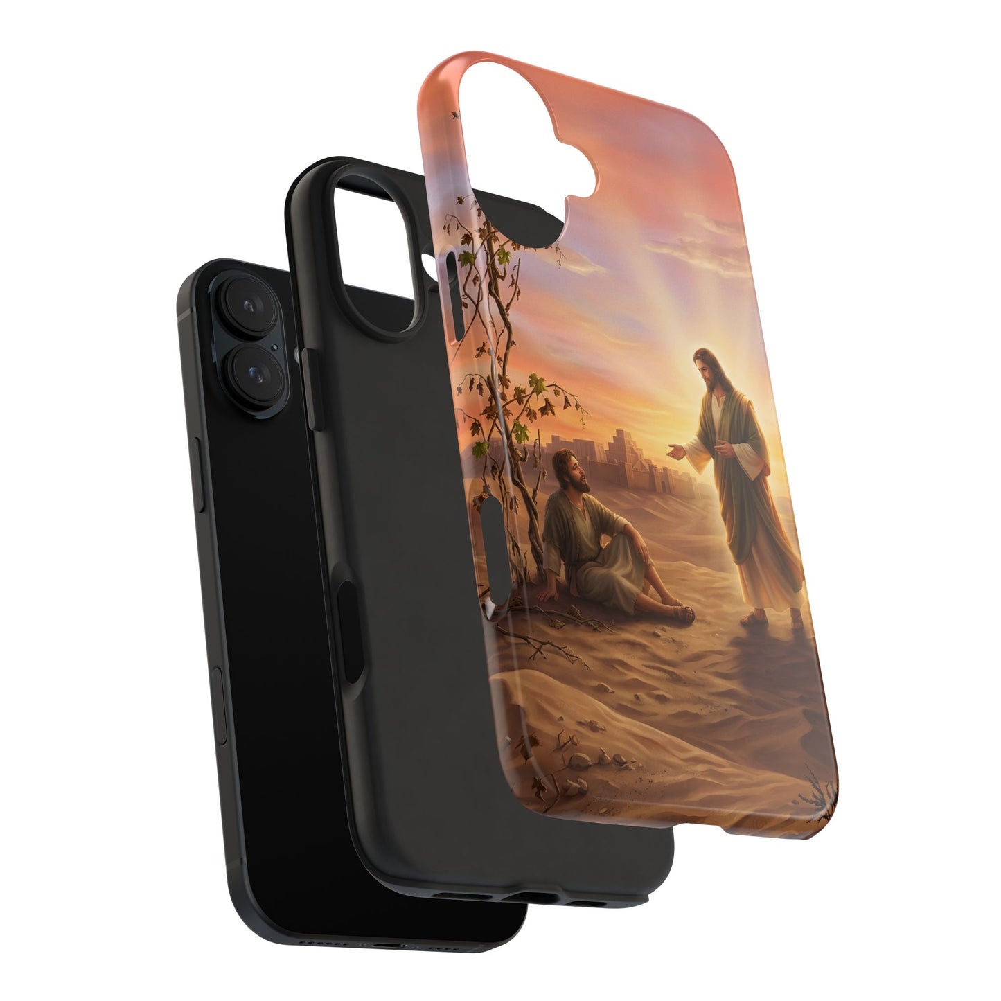 “Withered Vine - Jonah's Lesson in Mercy” - Phone Case